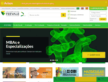 Tablet Screenshot of moodle.feevale.br